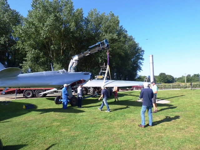 Spitfire Being Assembled